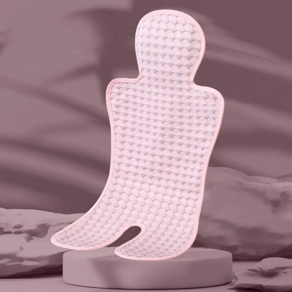 

Подкладка для коляски, детские коляски, охлаждающий коврик, дышащая удобная подушка для детской коляски, однотонный мягкий автомобильный коврик для коляски