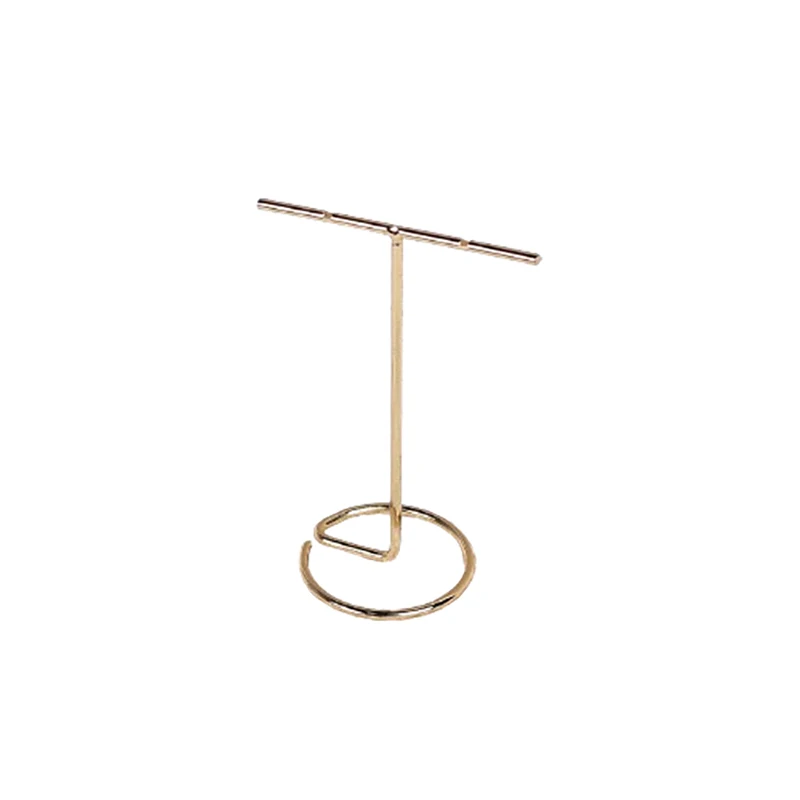 Jewelry Display Rack Metal T-shaped Earrings Necklace Storage Holder Stand Show Charms Universal Professional Showcase