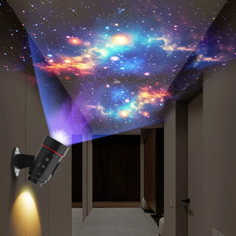Creative Telescope Starry Sky Projection Light Starry Sky Bedroom Ceiling Star Sky Light Starlight Wall Atmosphere Night Light