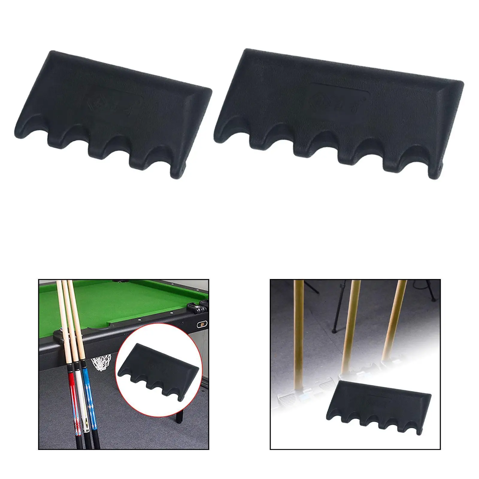 

Pool Cue Holder Pool Stick Holder for Pool Bar Billiard Table Edge Game Room