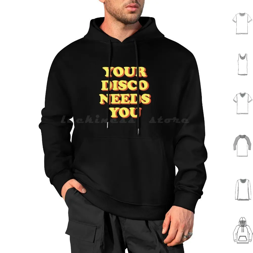 Your Disco Needs You Print Hoodies Long Sleeve Kylie Minogue Kylie Music Minogue Pop Aphrodite Diva Kiss Me Once Disco