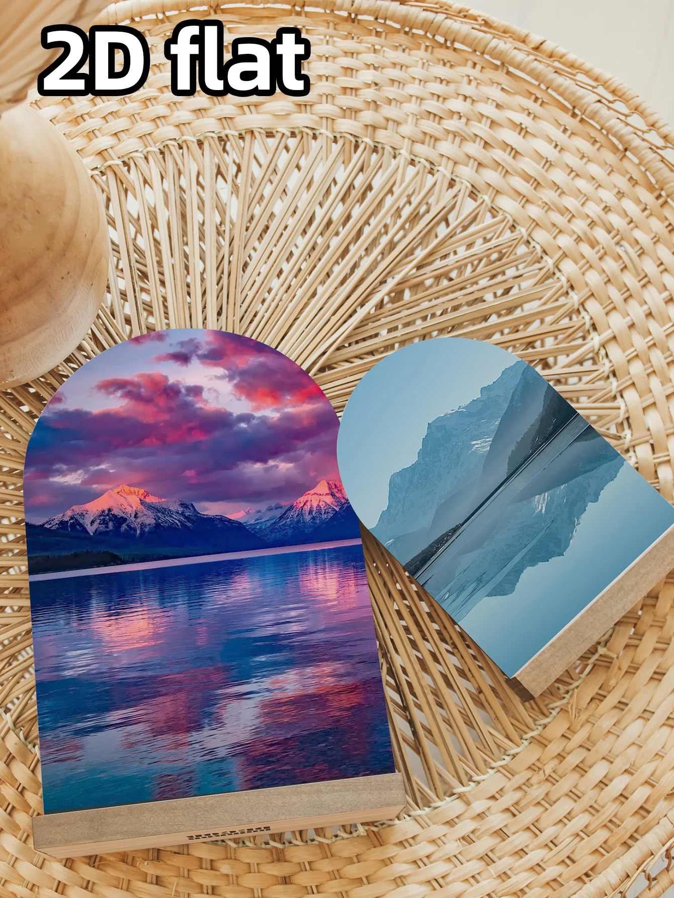 طباعة صور قوسية بقاعدة خشبية |   قوس بوهو صغير أو كبير ديكور المنزل الحد الأدنى الحديث |   صورة عائلتك المطبوعة