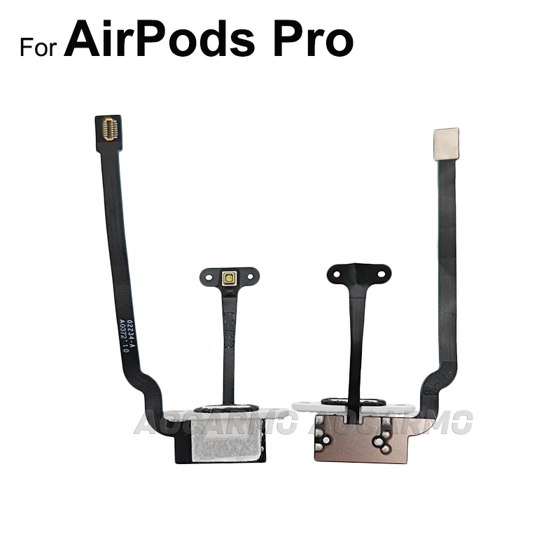 Aocarmo For Airpods Pro 1 2 Pro2 Earphone Charger Dock Charging Port Connector Flex Cable Replacement Parts