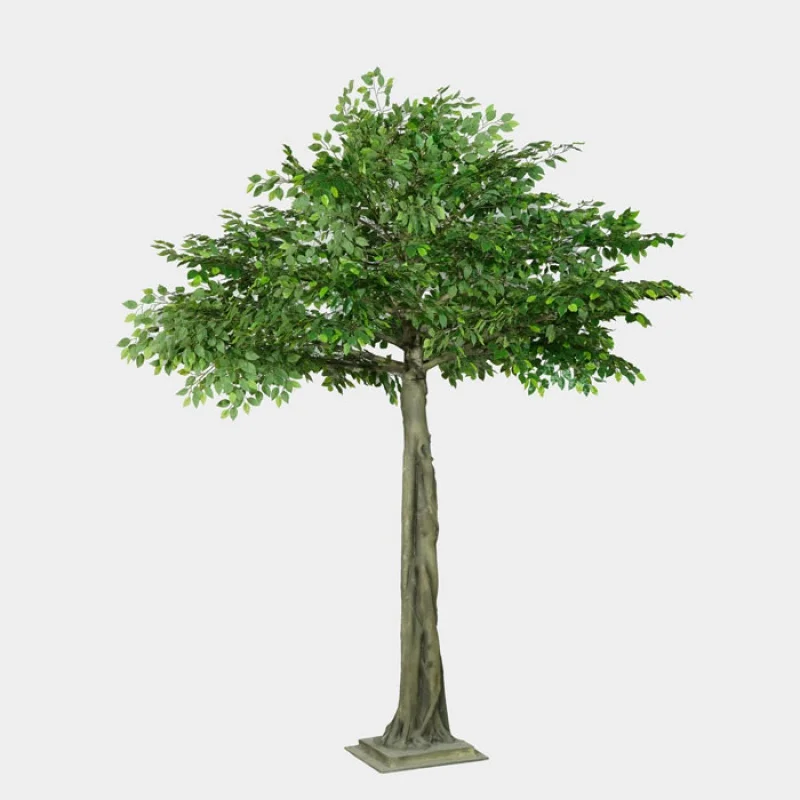 

Custom. Large Outdoor Fiberglass Trunk Ficus Trees Artificial big and high tree