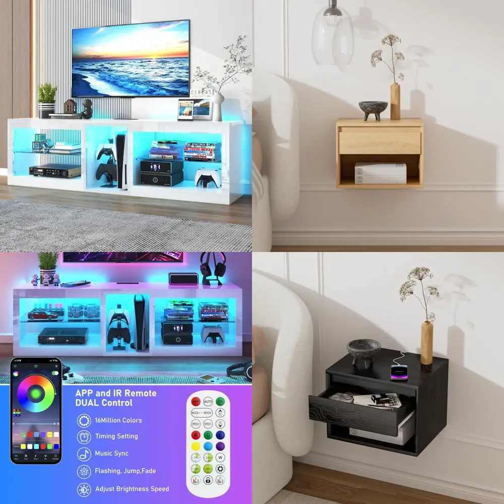 Led Tv Stands With … - image