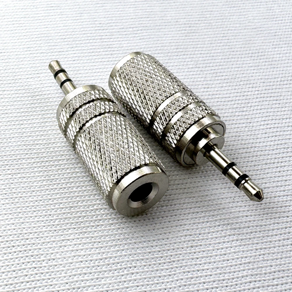 25PCS 2.5mm Male to Female 3.5mm / 3.5mm Male to Female 2.5mm Adapter Converter Stereo Audio Headphone Jack High Quality