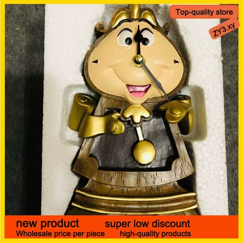 Beauty And The Beast Cogsworth Mr Clock 24cm Action Figure Figurine Collection Decoration Toys Pvc Model Christmas Gifts new hot