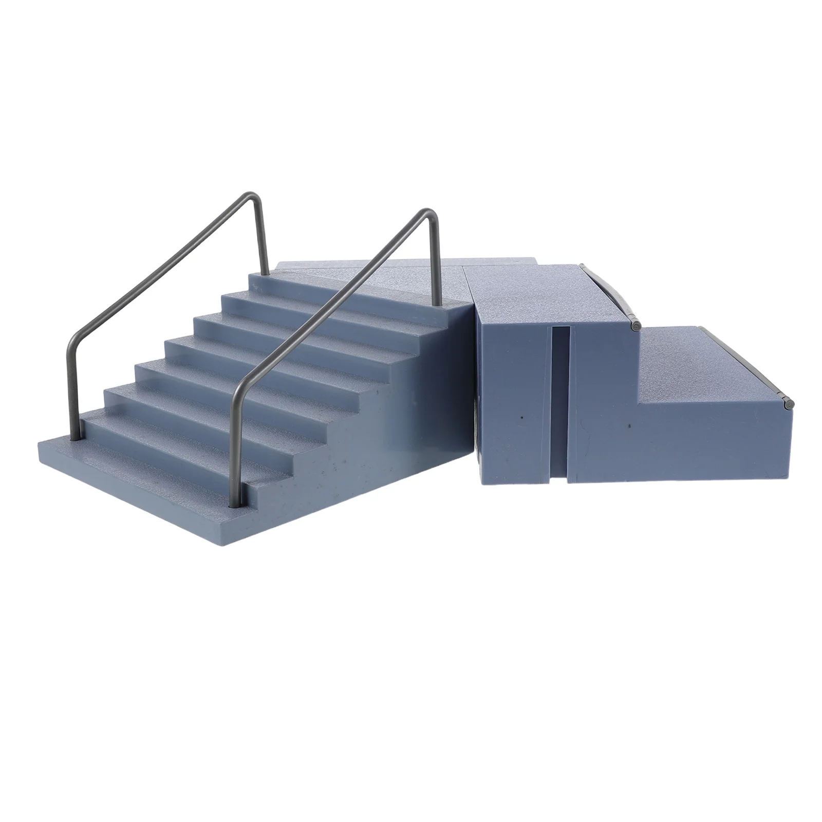 1 Satz 1 Satz Griffbrettrampen Hindernisse für Kinder Tragbares Finger-Skateboard-Rampenset |   Skateboard-Zubehör, Spaß