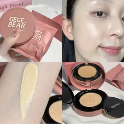 Light Concealer Air Cushion Foundation Cream Gege Bear Moisturizing Long-lasting Makeup Foundation Air Cushion