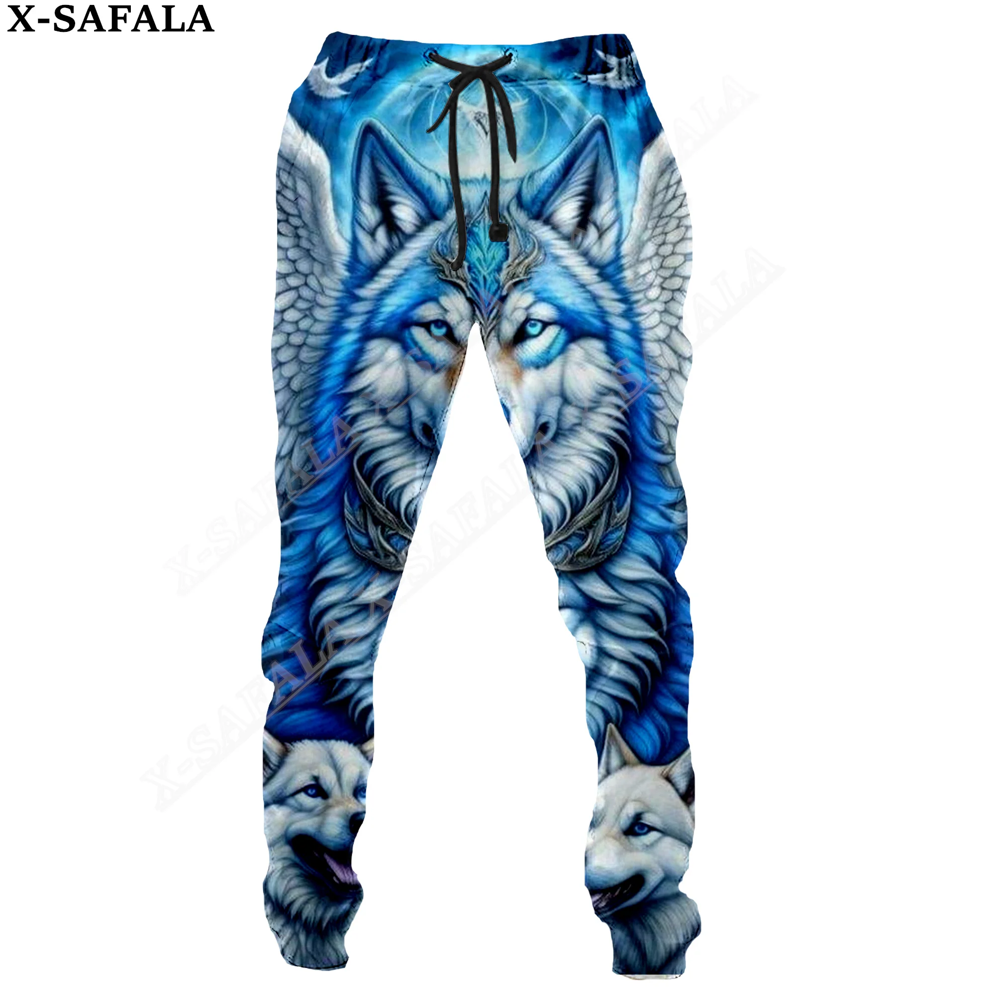 

Tattoo Viking Wolf King 3D Print Trousers Men Women Sweatpants Drawstring Long Joggers Streetwear Spring Autumn Sports Pants-1