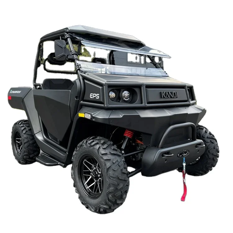 Kandi Cowboy 10KW 72V 4WD Lithium Battery Powered Electric UTV Farm Use Road-Legal CE 4*4 UTV Electric COC EEC Certified