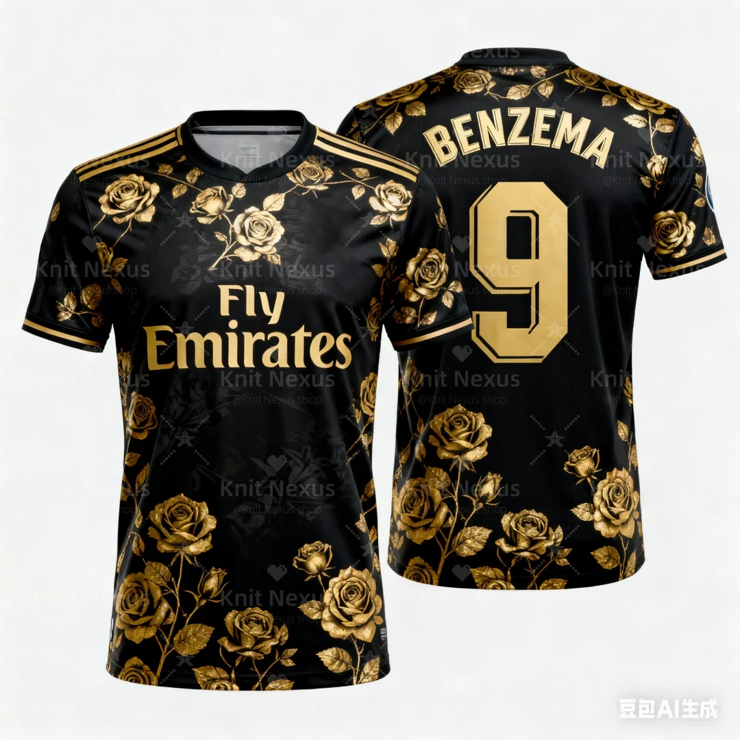 مشجعي بنسيما التذكارية لكرة القدم جيرسي ثلاثية الأبعاد الطباعة الصيف الرياضة الجافة بسرعة تي شيرت رجالي ملابس الأطفال المحملة امرأة #2