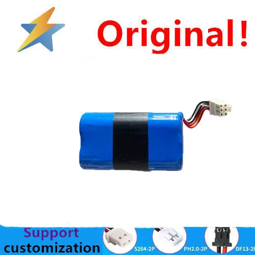 buy more will cheap Applicable to 36 X100 sweeper battery robot new original  14.52V rechargeable lithium battery 14.8V 5800MAH