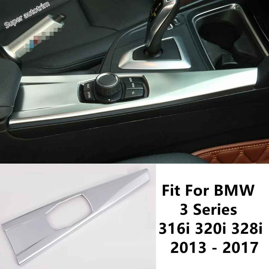 

Central Control Gear Multimedia Frame Panel Cover Trim For BMW 3 Series 320i 328i 2013 - 2017 ABS Matte Accessories Interior