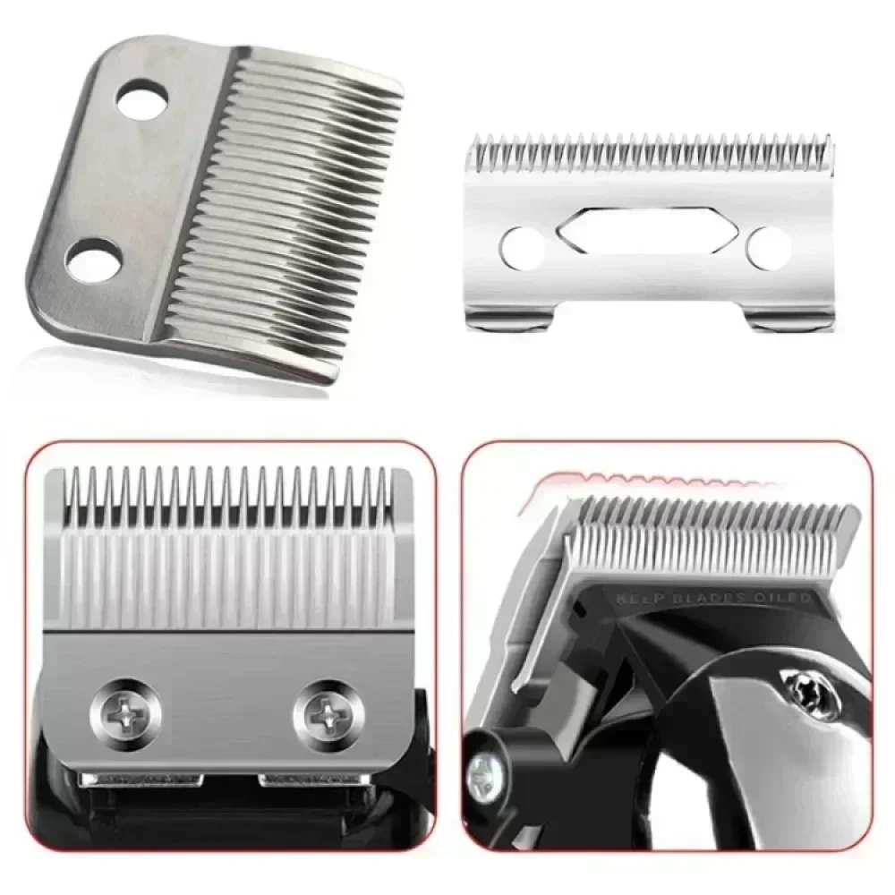Kemei Haarschneidemaschine KM-809A Haarschnittmaschine Drahtloser Trimmer Männer Professionelle Haarschneidemaschine Wiederaufladbare Haarschnitt Barberkemei – Detail 6