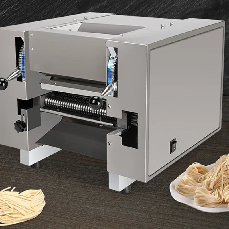 

Noodle Machine Commercial Desktop Kneading Noodle Cutting Machine Electric Noodle Pressing Dumpling Skin Machine Knife Cutting