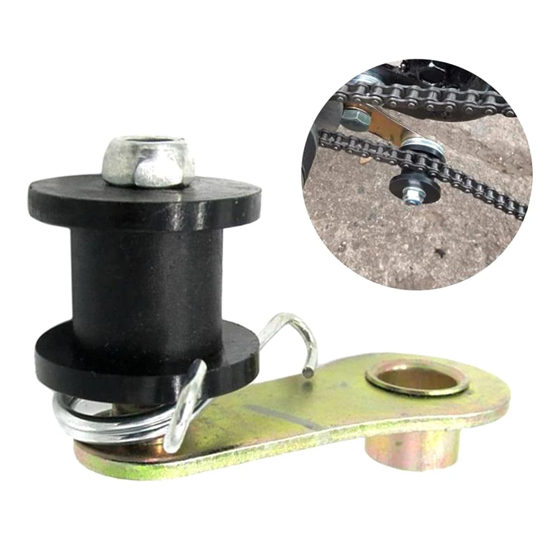 Heavy Duty Chain Roller Tensioner W/Spring 110cc 125cc 140cc Dirt Pit Mini Bike Moto Dirt Bike