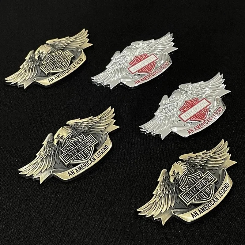 3D Stickers for Harley Motorcycle Moto Auto Body Fuel Tank Emblem Badge Decals Accessories view 4