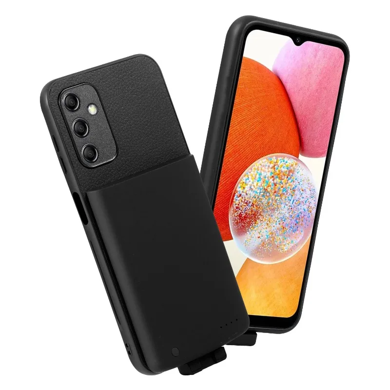5000mAh for Samsung A14 -5G Back Clip Battery Wireless Power Bank Mobile Phone Case Power Bank