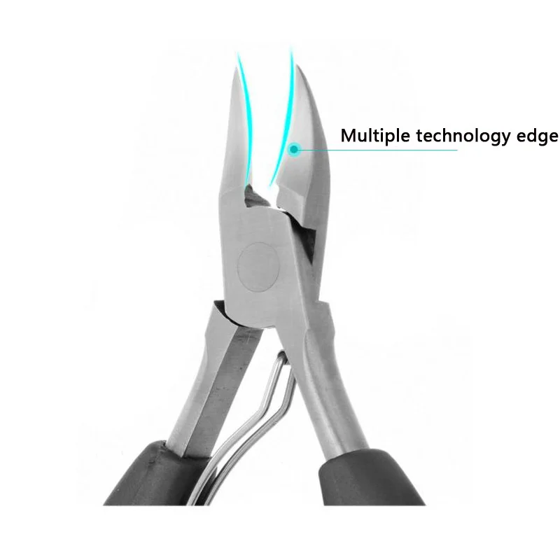 Stainless Steel Nail Clippers Ingrown Toenail Correction Nippers Cuticle Paronychia Pedicure Manicure Hand Foot Care Scissors