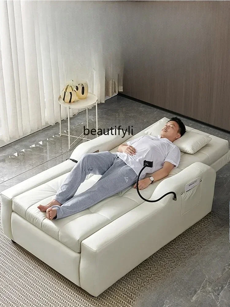 

yj15 Disposable Fabric Multi-Functional Electric Lift Sofa Bed Dual-Use Single Massage Chair