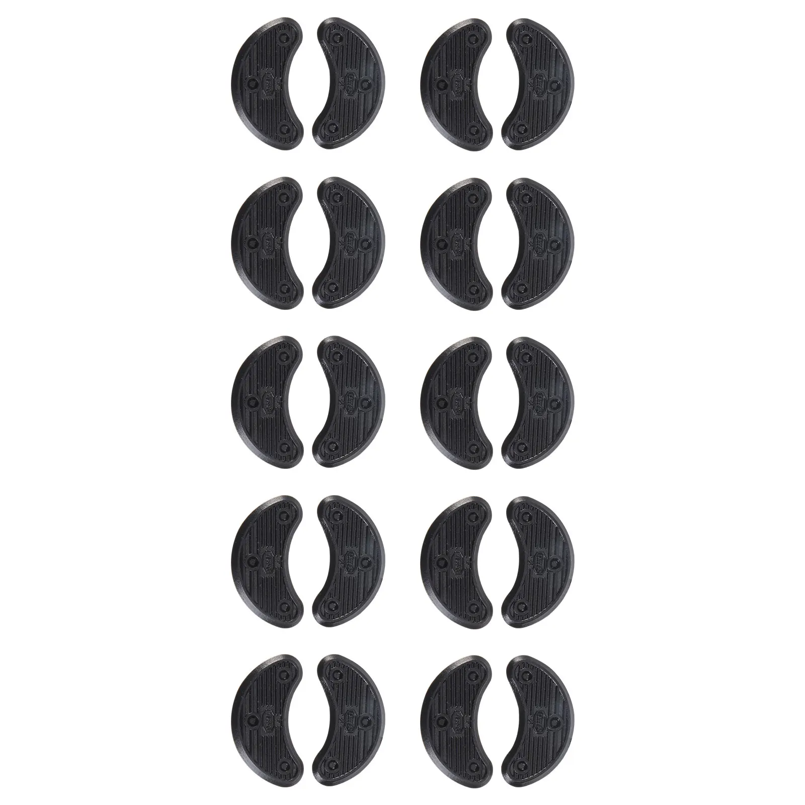 

10 Pairs Non-slip Sole Protectors High Heel Stickers Anti-slip Grips Sole Patches Repair Pads For Shoes Boots Sandals