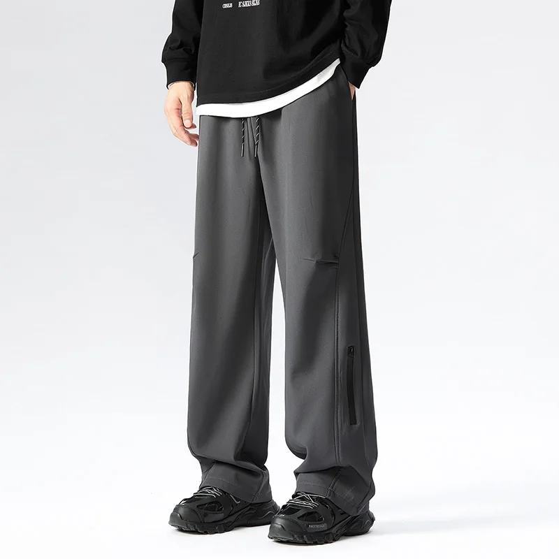 

Футболка American Sle, водонепроницаемые уличные мужские свободные брюки прямого кроя, повседневные универсальные брюки для рабочей одежды