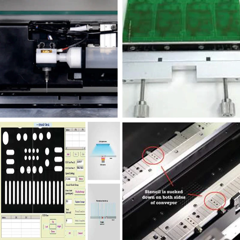 GT-Titan SMT Stencil Printer Adjustable Solder Paste Printer Full Automatic Solder Paste Printing Machine for Smt Assembly Line