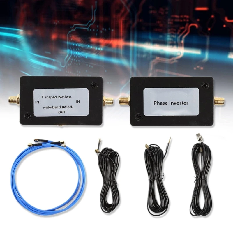 250mW Loop PortablePassive Loop Antenna with Low Loss Broadband Balun for VHF 10KHz-30MHz