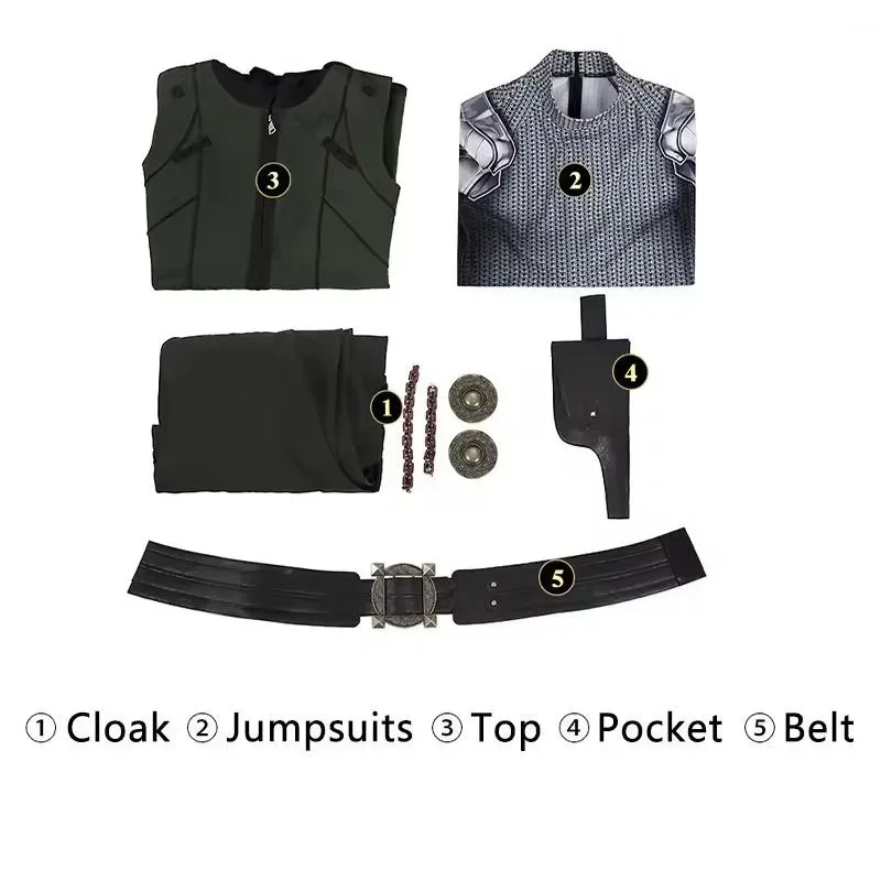 Disfraz de Doctor Doom, mono, capa, máscara, uniforme de juego de rol de Anime, traje de fiesta de Halloween mj:3