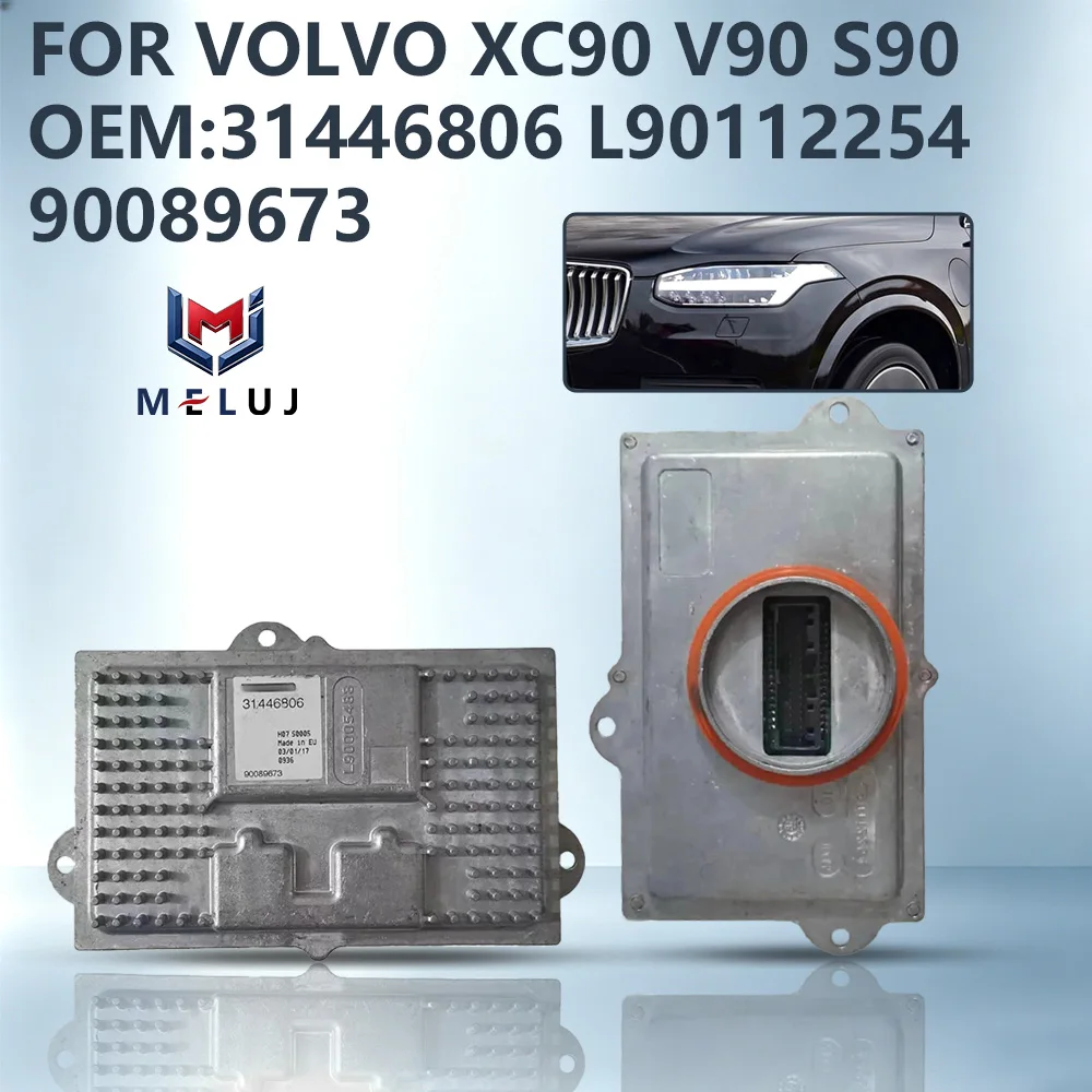 31446806 L90112254 90089673 For VOLVO XC90 V90 S90 H07 S0005 LED Headlight Angel Eye Driver Control Module Unit Car Accessories