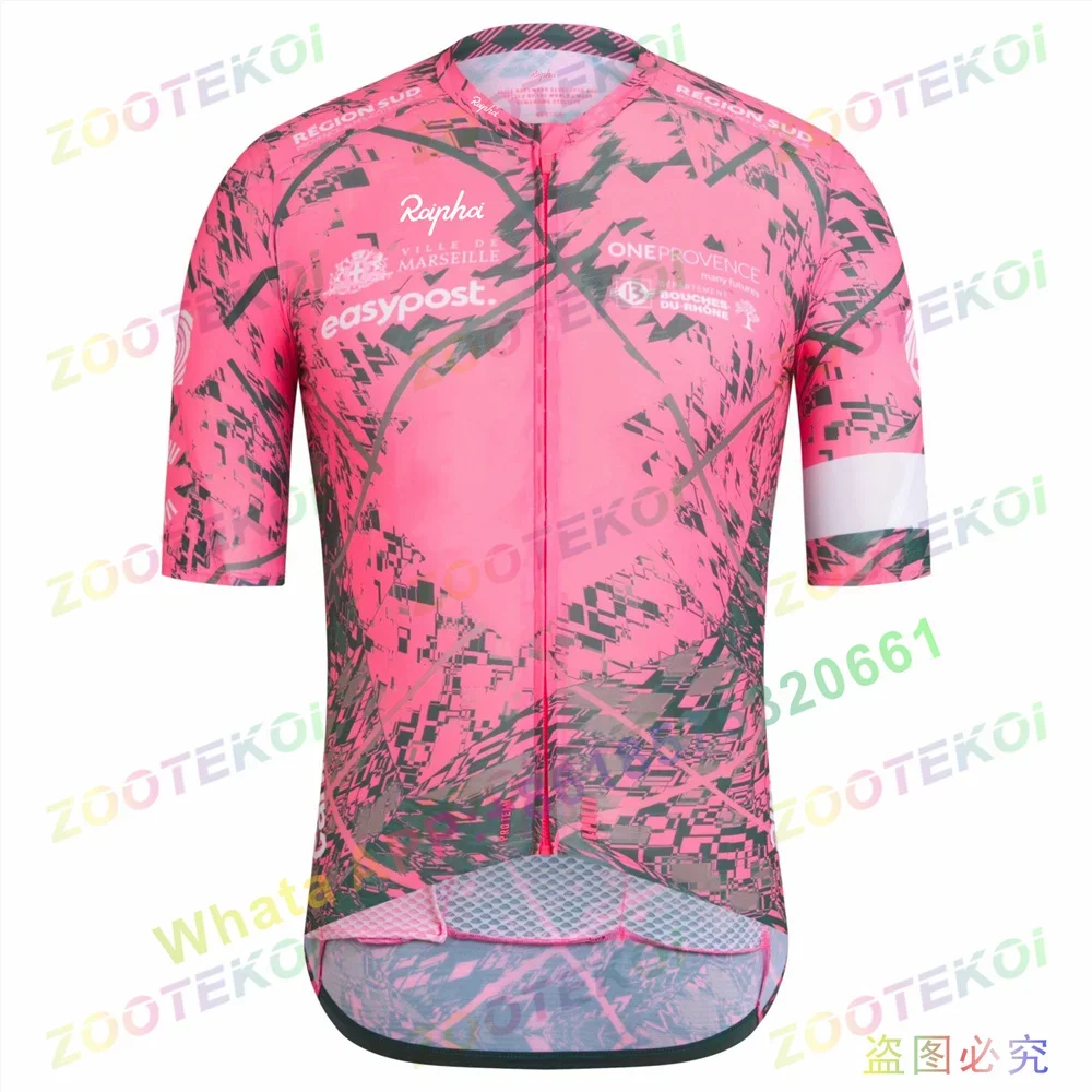 ROIPHOI 2023 Cycling Jersey Mans Mountain Bike Clothing Quick-Dry Racing MTB Bicycle Clothes Uniform Breathale Cycling Clothing