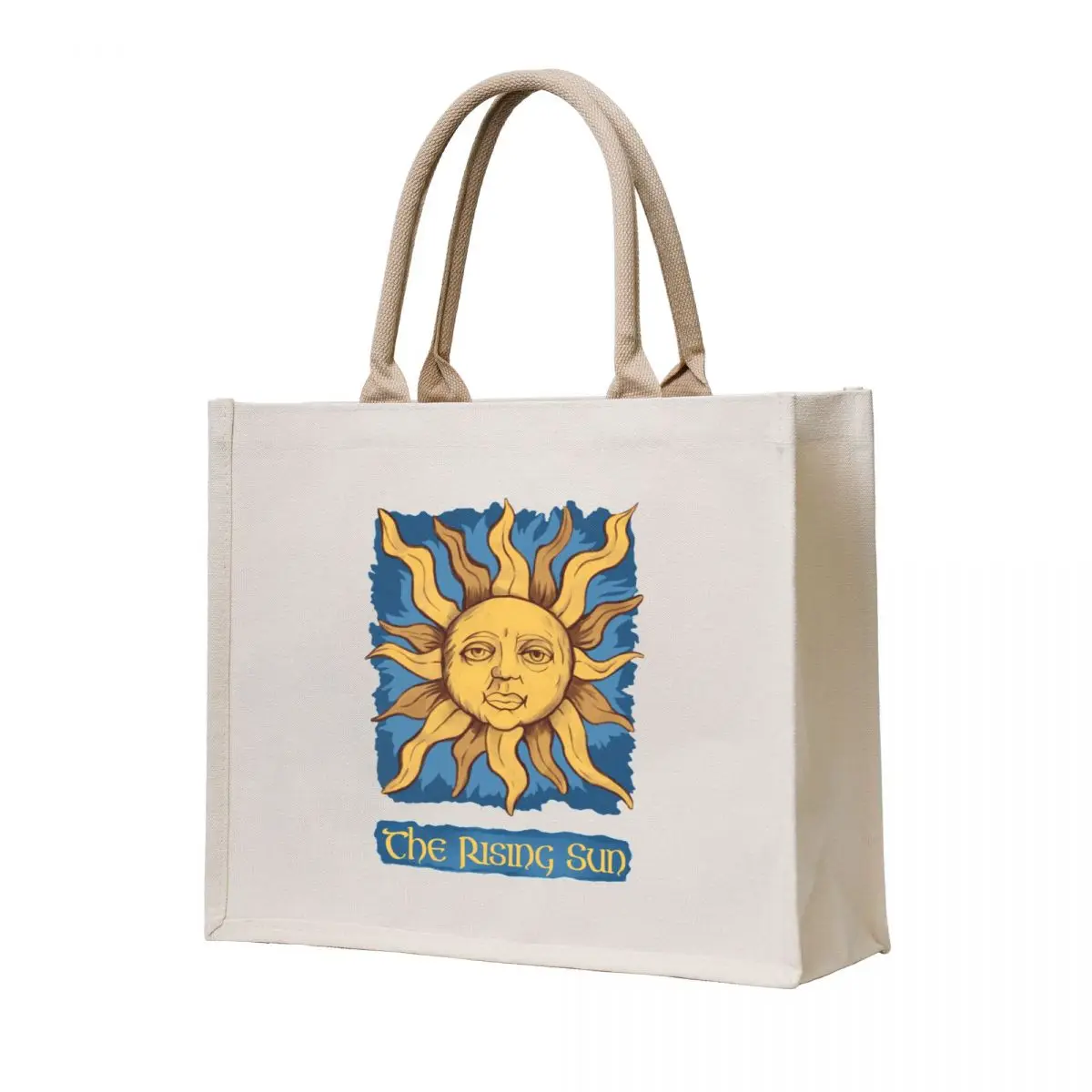 

The Rising Sun_Merlin Tote Bag shopping bag logo Woman shopper bag Women's shopper shopper women