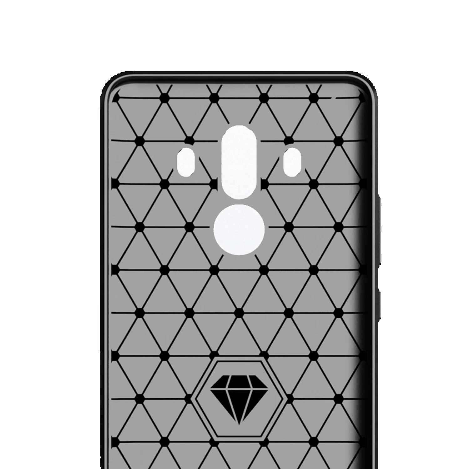 حافظة من السيليكون لهاتف هواوي ميت برو 10 لايت SE غطاء هاتف محمول مقاوم للصدمات لهاتف ميت 10 10rs 10pro هواوي حافظة من ألياف الكربون الناعمة