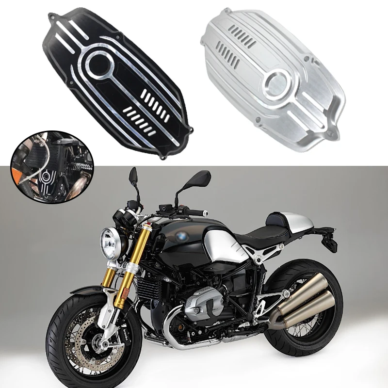 RNINET Motorcycle Aluminum Front Engine Case Cover Breast Plate Protection For BMW R Ninet R9T Racer Scrambler Urban G/S Pure