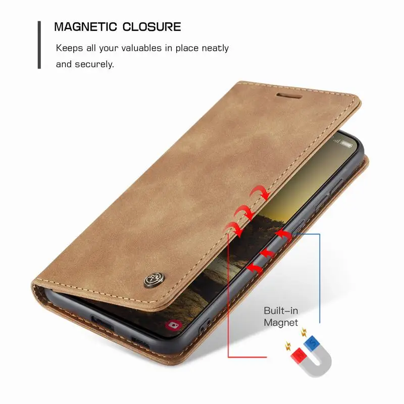 For Samsung Galaxy S24 Plus Case Cover Luxury Flip Magnetic Attraction Leather Wallet Phone Case For Samsung Galaxy S 24 Plus