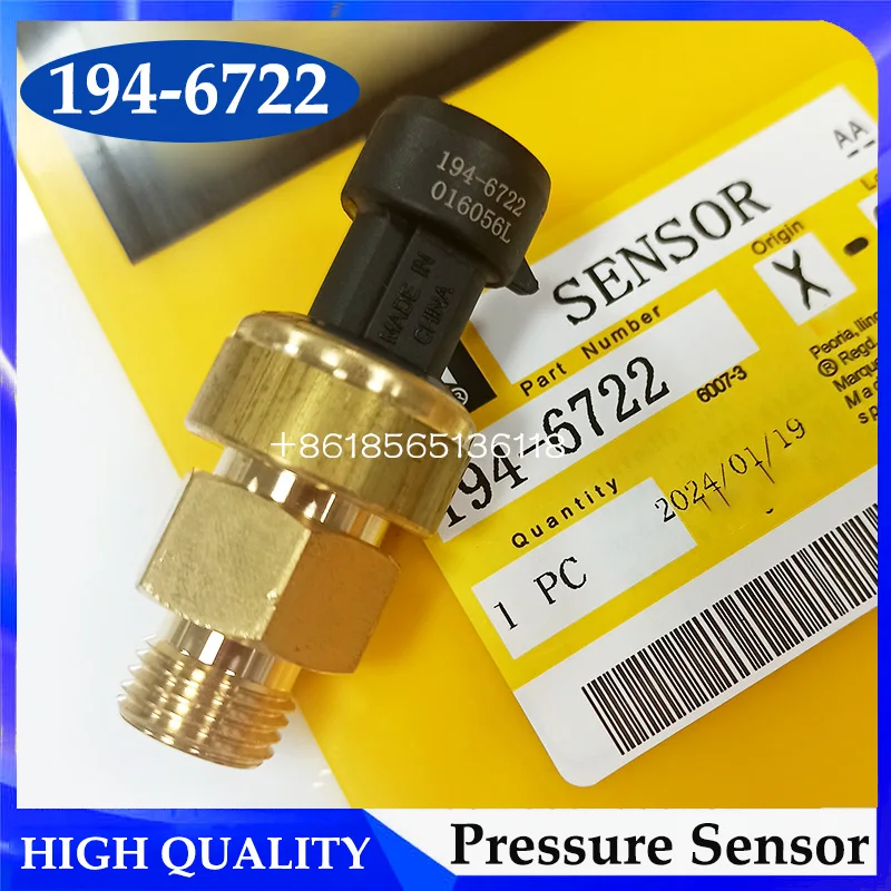 

Электрические детали экскаватора 194-6722 Датчик давления масла 1946722 для экскаватора 322C 325C 345B 345C