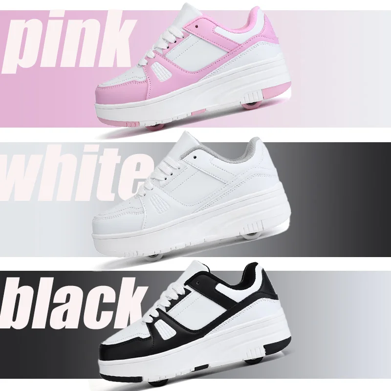 أحذية تزلج دوارة للأطفال أحذية تزلج مضمنة للطلاب أحذية تزلج للأولاد ذات 4 عجلات #2