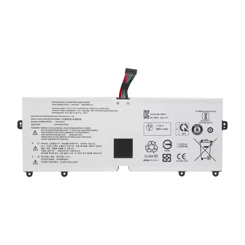 

LBV7227E 7.74V 80Wh Аккумулятор для ноутбука LG gram 15 16 17 2020 2021 15Z90N 17Z90N 16ZD90P 16Z90P 16Z90PC 16Z90PG 17Z90P