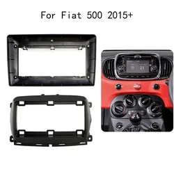Car Radio Frame Kit For FIAT 500(312) 2015+ Auto Stereo Install Dash Panel Fascia Mount Bezel Faceplate