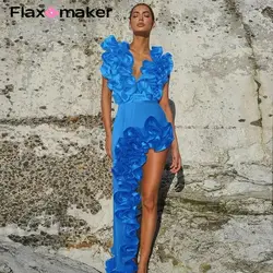 Flaxmaker 3d Ruche Bloem Een Stuk En Rok Set Badmode Strandkleding Feestjurk Badpak Monokini Bodysuit