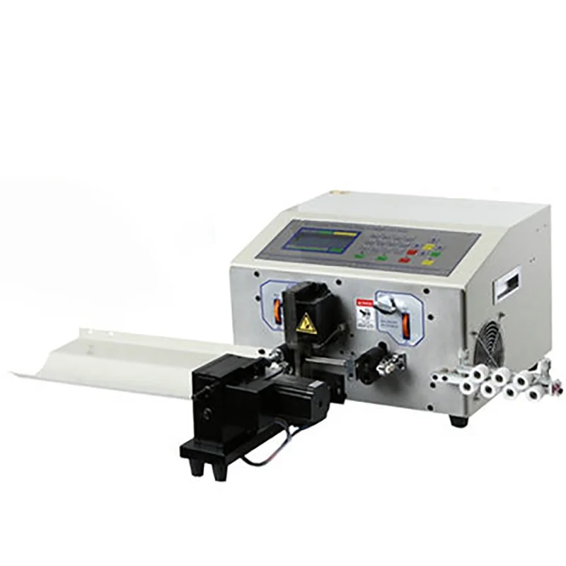 SWT508-NX2 Computer Wire Stripping Machine, 4-Wheel Drive Sheathed Cable Cutting Peeling 0.1-2.5mm²  for Crimping