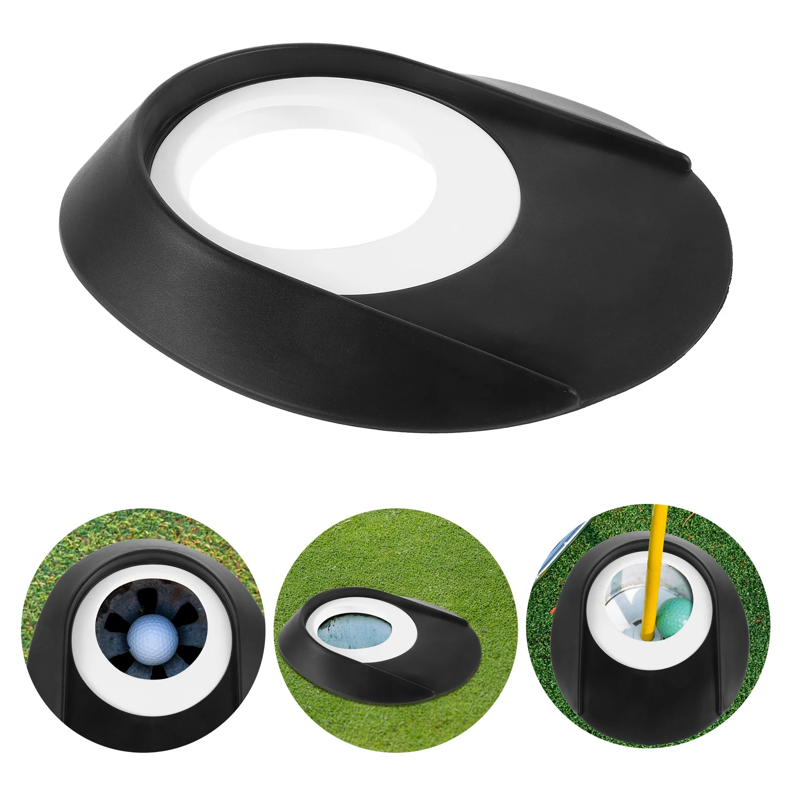 

Golf Training Putter Device Portable Plastic Putting Cup Improve Accuracy Precision Easy Storage Beginner Friendly