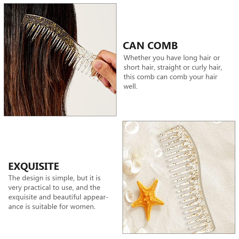 

3Pcs Disc Hairdressing Comb Anti-Static Durable Home Salon Hair Tool for Women Long Curly Straight Hair Hairdressing Comb