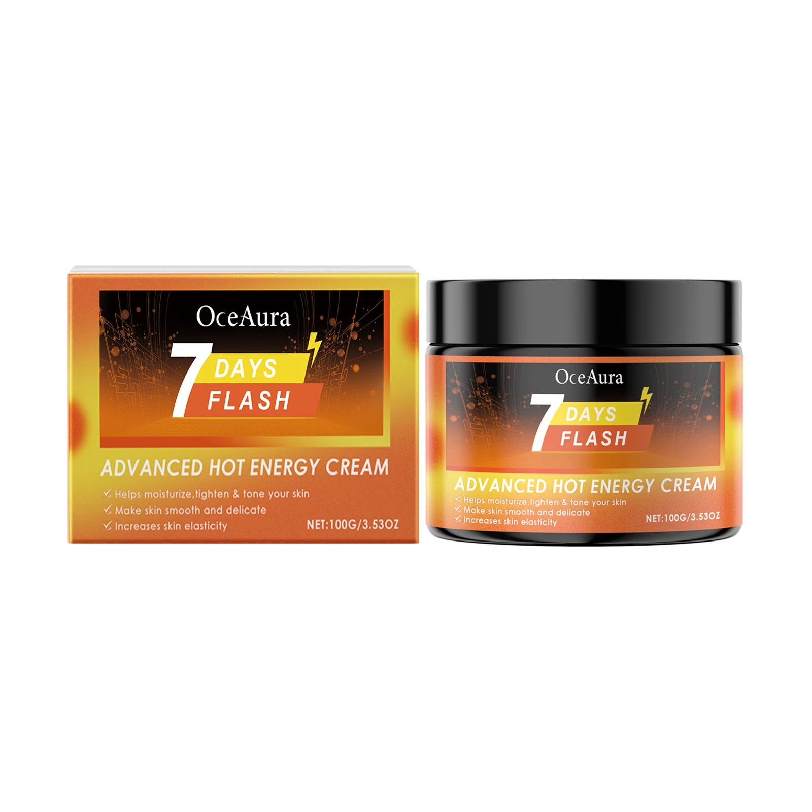 

OceAura Ginger Firming Cream Gentle Moisturizing Improve Skin Skin Firming Elastic Sweat Care Cream