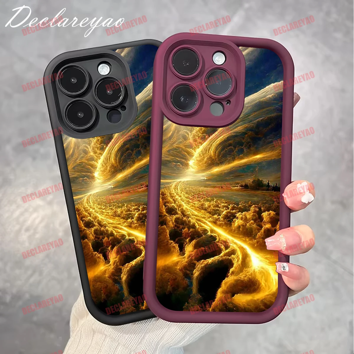 DECLAREYAO ماتي بولي يوريثان لينة خفيفة سليم حالات ل Redmi 10X 9A 9S 11A K50 8 9AT 7 13R 10A زائد A2 Pro 9i wer يغطي حافظة للصدمات #5