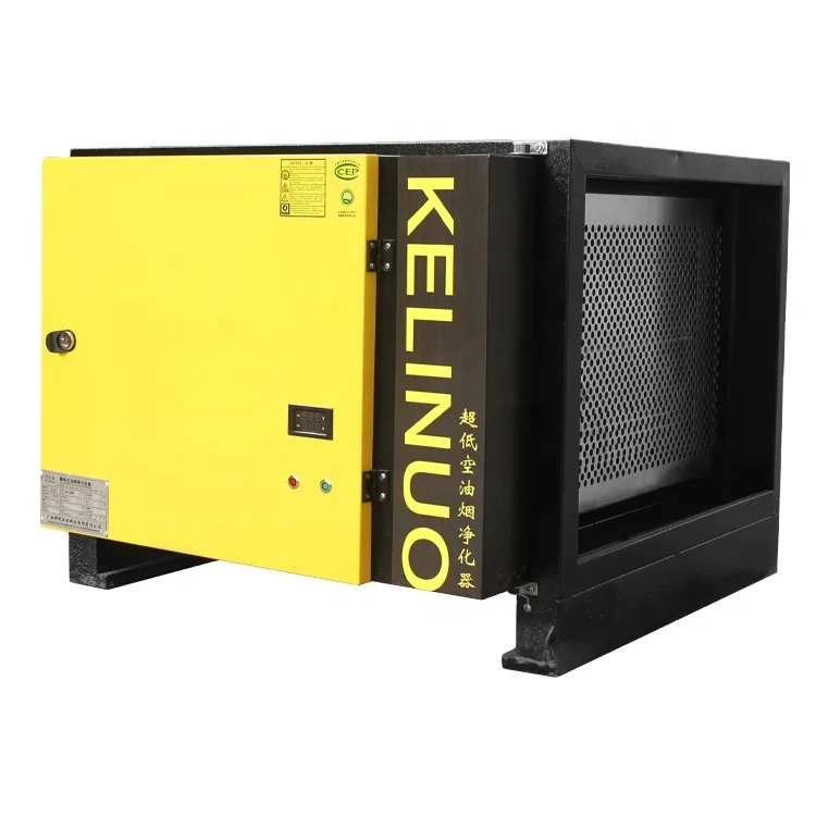 

Electrostatic Filter Over 98% Smoke Removal Electrostatic Precipitator Fume Purification for Commercial Kitchen