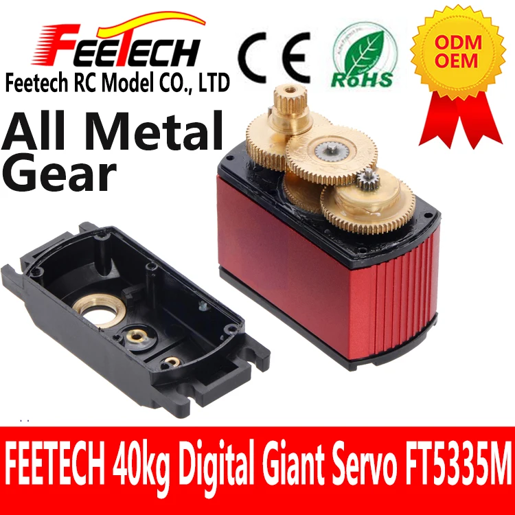 FT5335M Alto Torque 40kg RC Servo Motor 7.4V Metal Gear Digital Servo