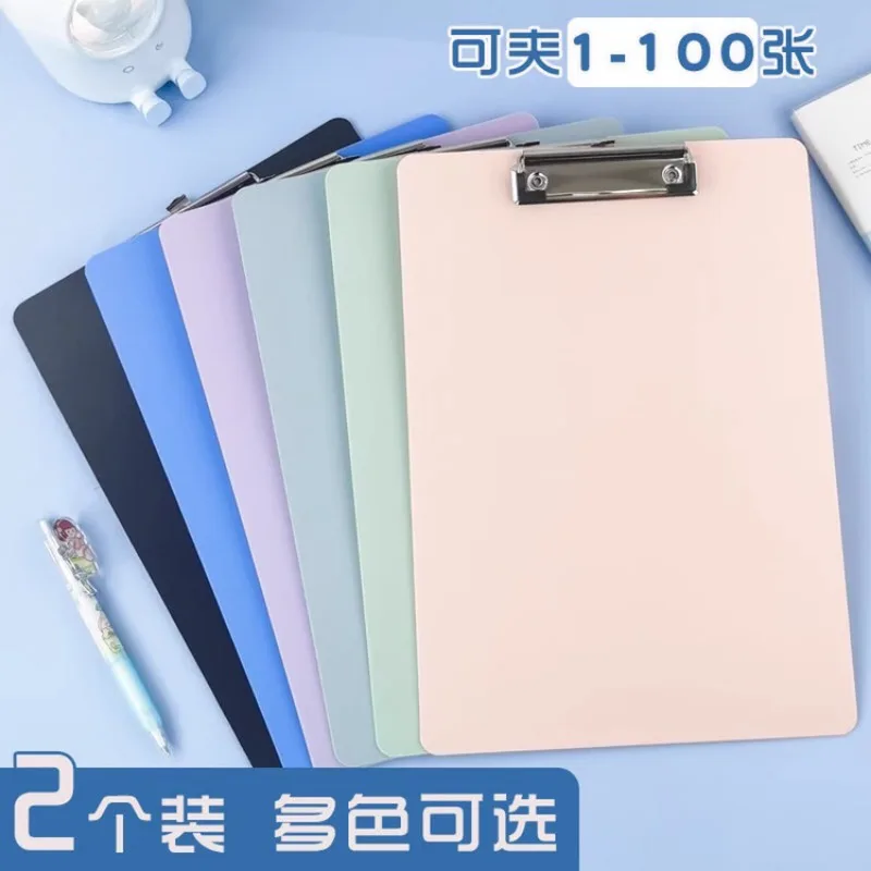 Morandi Clipboard Horizontal/Vertical A4 clip board Handheld Writing Pad Office Storage Art Sketch Board porta documentos