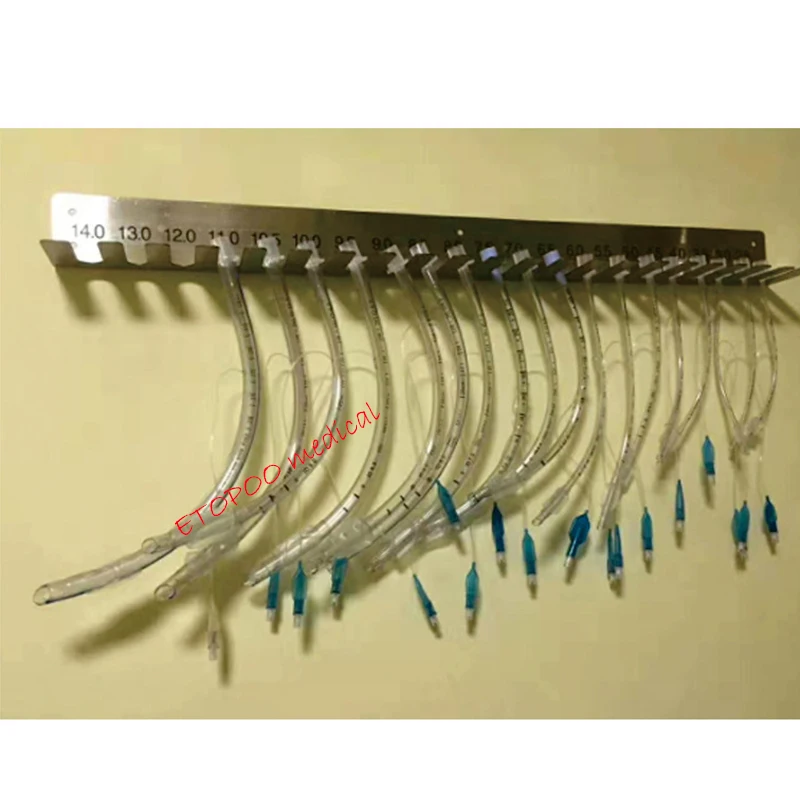 304 Stainless Steel Endotracheal Intubation Hanger Endotracheal Tube Rack Trachea Cannula Holder Veterinary Clinic